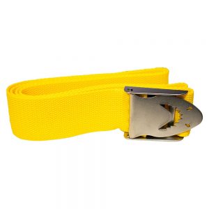 Best Divers Shark Buckle Belt One Size Yellow