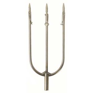 Salvimar Big 3 Stainless Steel Prongs With 3 Movable Barbs One Size