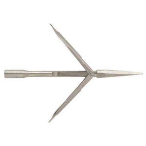 Salvimar Martin Stainless Steel Tricuspid Prongs M7 One Size