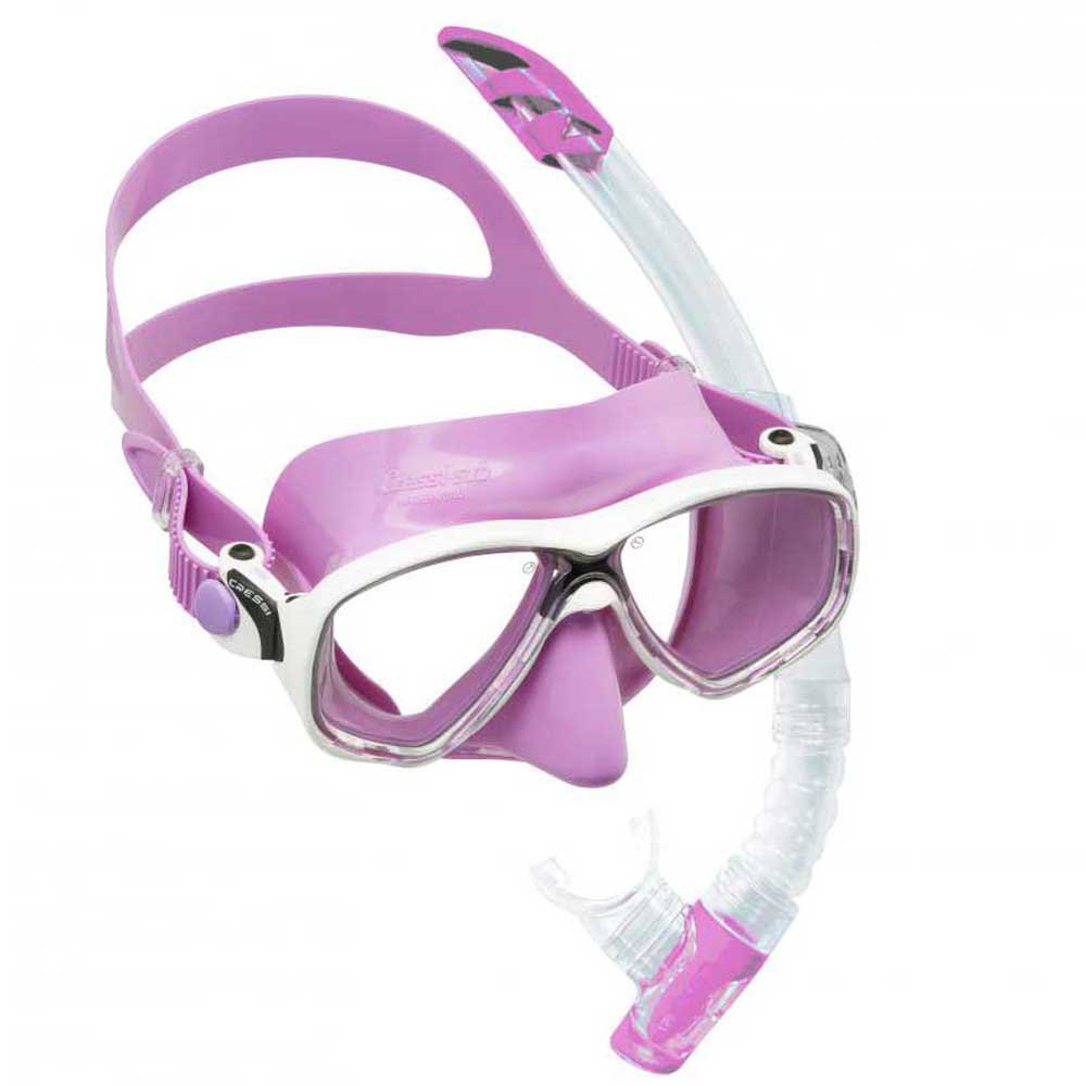 Cressi Kit Marea Vip Colorama One Size Purple / White