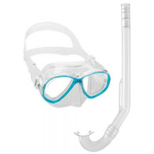 Cressi Kit Perla Junior One Size Clear / Aquamarine