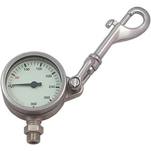 De Profundis Dir Steel/crystal Snap 360 Bar 52 Mm One Size