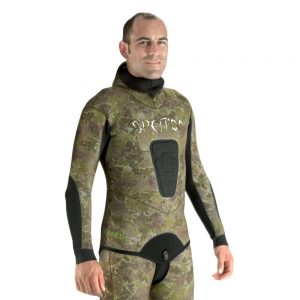 Spetton Camo Jacket 7 Mm XL Med Green Camo