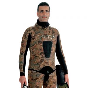 Spetton Camo Jacket 7 Mm XXL Brown Gold Camo
