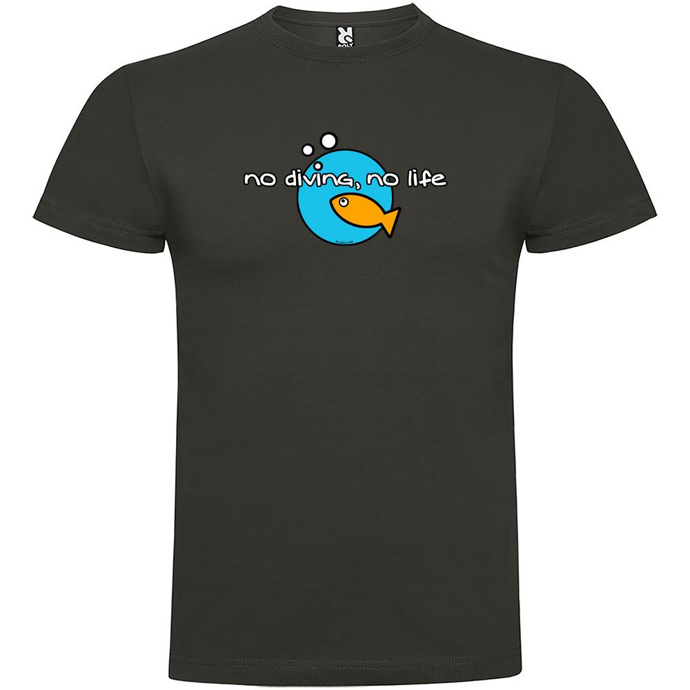 Kruskis No Diving No Life L Dark Grey