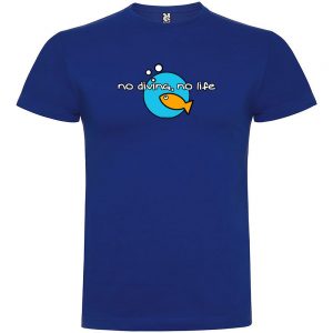 Kruskis No Diving No Life XXXL Royal Blue