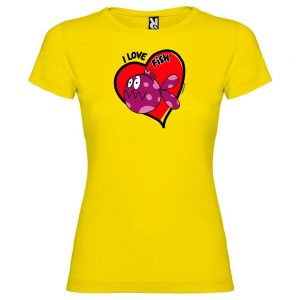 Kruskis I Love Fish XXL Yellow