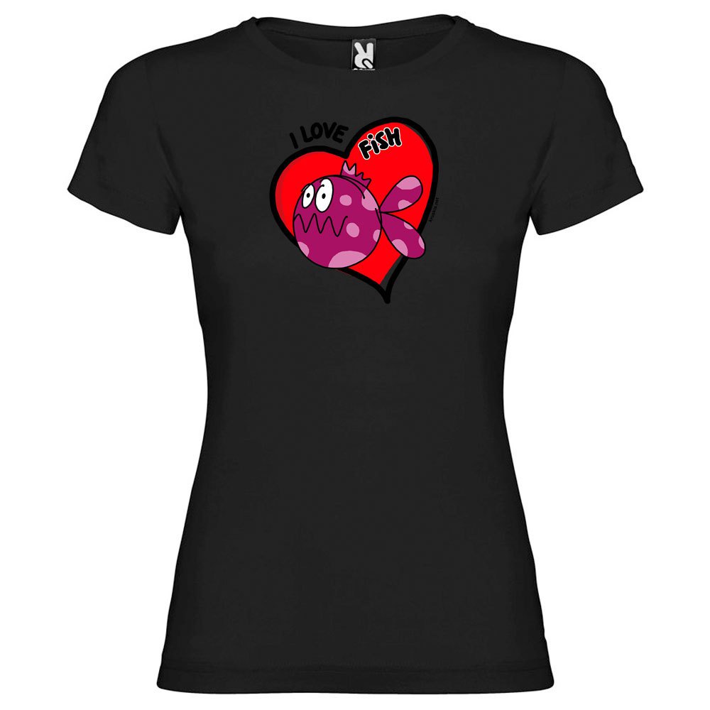 Kruskis I Love Fish M Black