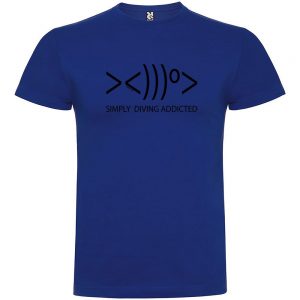 Kruskis Simply Diving Addicted XXXL Royal Blue