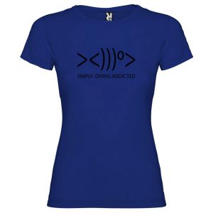 Kruskis Simply Diving Addicted XXL Royal Blue