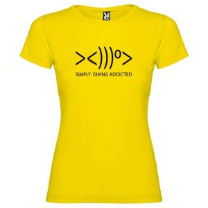 Kruskis Simply Diving Addicted XXL Yellow