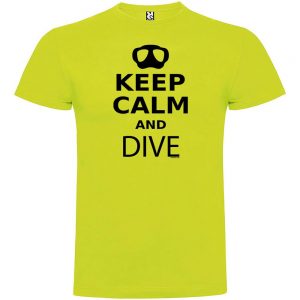 Kruskis Keep Calm And Dive XXXL Light Green