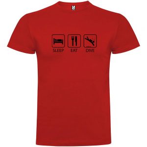 Kruskis Sleep Eat And Dive XXXL Red