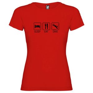 Kruskis Sleep Eat And Dive XXL Red