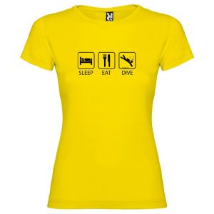 Kruskis Sleep Eat And Dive XXL Yellow