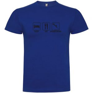 Kruskis Sleep Eat And Sperfishing XXXL Royal Blue