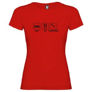 Kruskis Sleep Eat And Sperfishing M Red