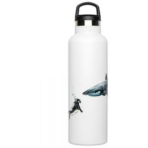 Fish Tank Great White Diver 600ml One Size Great White Diver