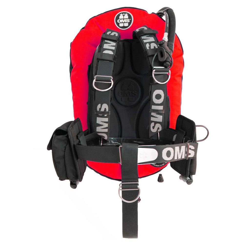 Oms Aluminum Smartstream Signature With Performance Mono Wing 27 Lbs One Size Red / Black