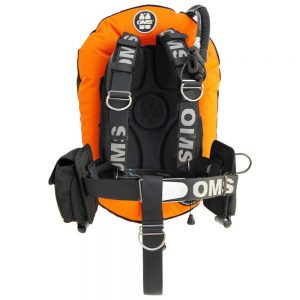 Oms Aluminum Smartstream Signature With Performance Mono Wing 27 Lbs One Size Lava Orange / Black