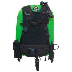 Oms Iq Lite Cb Signature With Performance Mono Wing 27 Lbs XL Lizard Green / Black