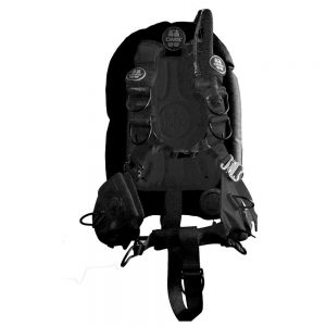 Oms Aluminum Comfort Harness Iii Signature With Performance Mono Wing 32 Lbs One Size Black