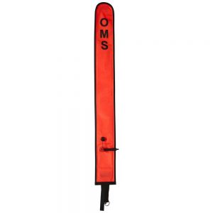 Oms Diver´s Alert Marker Open Bottom One Size Orange