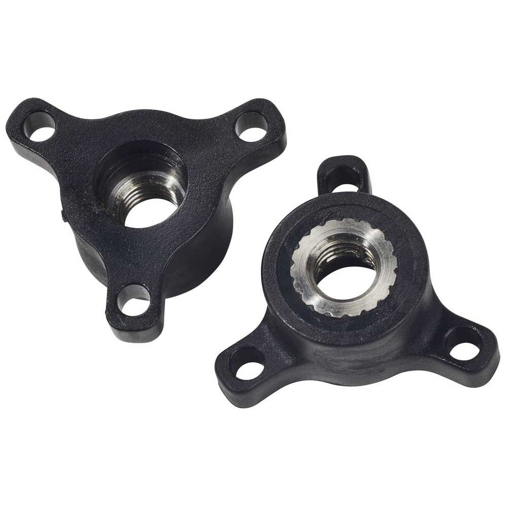 Oms Delrin Thumbwheels M8x1.25 Pair One Size Black