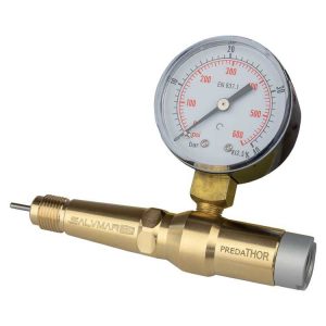 Salvimar Predathor Pressure Gauge With Charging Adapter One Size