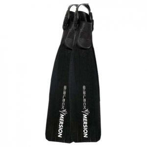 Imersion E:black Open Heel Fins EU 46-48 Black