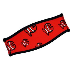 Iq-company Maskstrap Allover Fish Red One Size