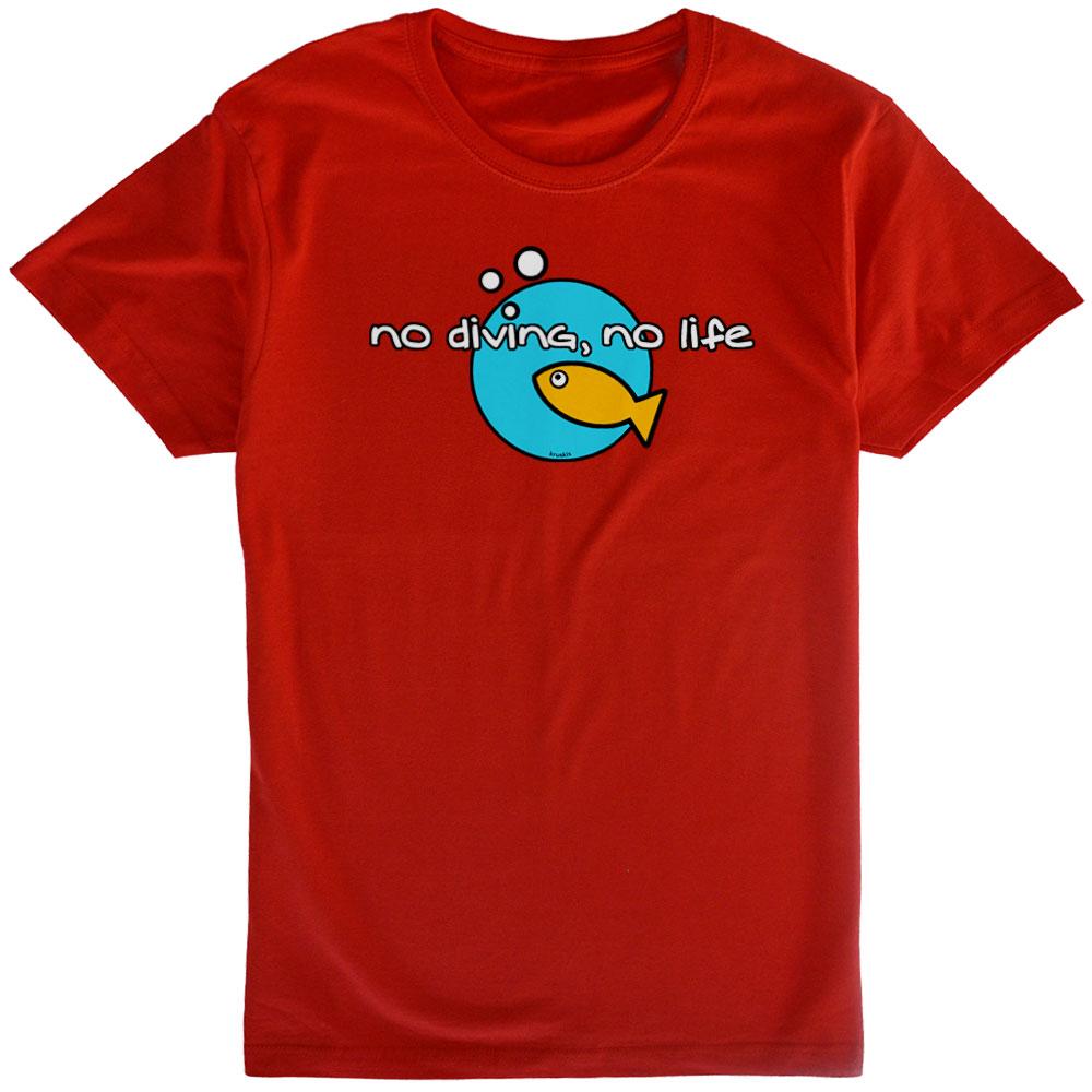 Kruskis No Diving No Life S Red