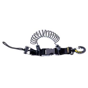 Cressi Extensible Carabiner With Inox Ring One Size