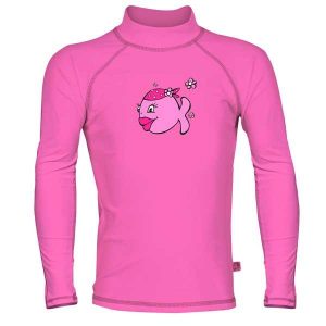 Iq-company Uv 300 Shirt Kids Candyfish 11 Years Pink