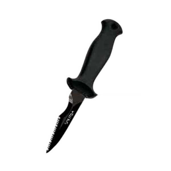 Spetton Small Knive Black Blade With Cover One Size
