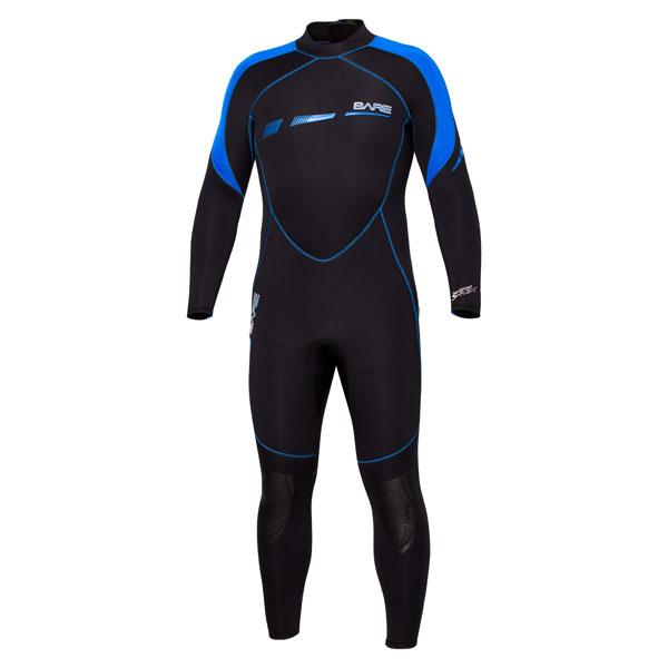 Bare Sport S Flex Full 7 Mm MLT Blue