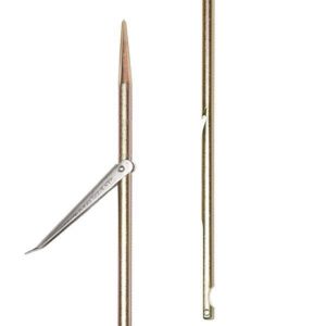 Picasso Gold Spring Steel Tricuspid Round Notch Spear 7.5 Mm 210 cm