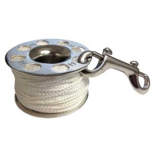 Hollis Finger Reel 100 Feet Stainless Steel 30 m