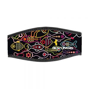 Best Divers Neoprene Mask Strap Double Velcro One Size Aquarium