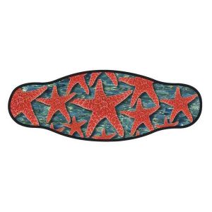 Best Divers Neoprene Mask Strap With Velcro One Size Coral