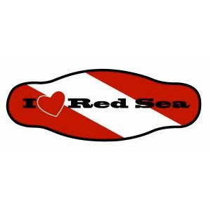 Best Divers Neoprene Mask Strap Double Layer One Size Red Sea