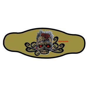 Best Divers Neoprene Mask Strap Double Layer One Size Skull
