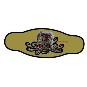Best Divers Neoprene Mask Strap With Velcro One Size Skull