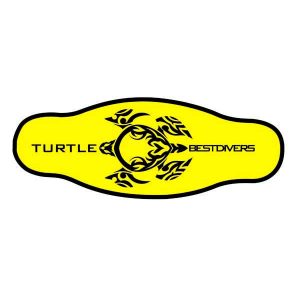 Best Divers Neoprene Mask Strap Double Layer One Size Turtle