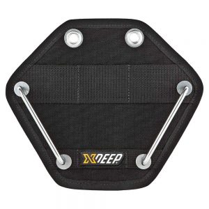 Xdeep Additional Butt Plate For Steel Tanks One Size