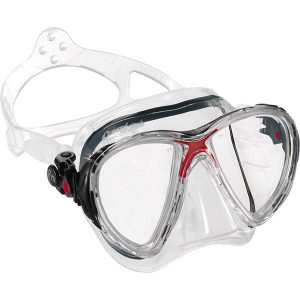 Cressi Evo Big Eyes One Size Transparent / Red
