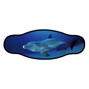 Best Divers Neoprene Mask Band Double Layer One Size One Dolphin