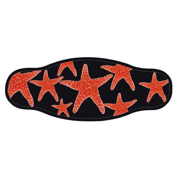 Best Divers Neoprene Mask Band Double Layer One Size Coral