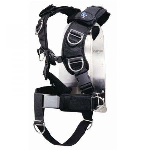 Ist Dolphin Tech Aluminium Backplate With Harness One Size